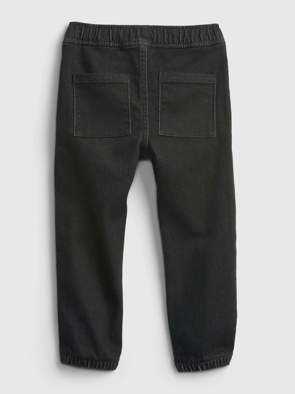 GAP Бебешки черни джинси joggers GAP