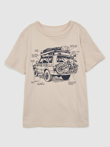 GAP Бебешка памучна тениска GAP