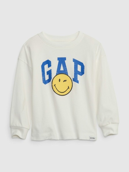 GAP Бебешка тениска Gap × SmileyWorld® GAP