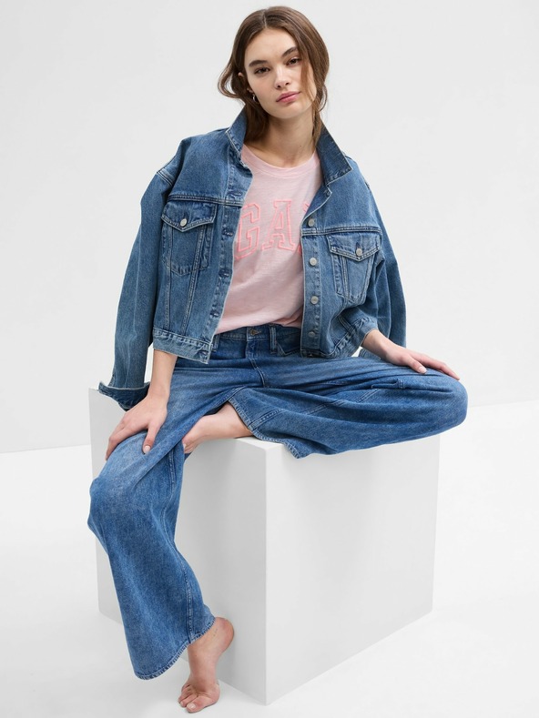 GAP Тениска с лого Gap GAP