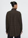 GAP Oversize фланелена риза Big Shirt GAP
