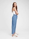 GAP Панталон high rise chambray wide-leg GAP