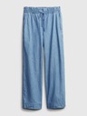 GAP Панталон high rise chambray wide-leg GAP