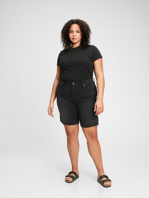 GAP Дънкови високи къси панталони GAP