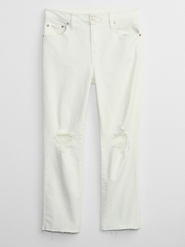GAP Дънки slim boyfriend Mid Rise Destructed Universal GAP