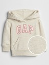 GAP Бебешка флийс блуза с лого GAP