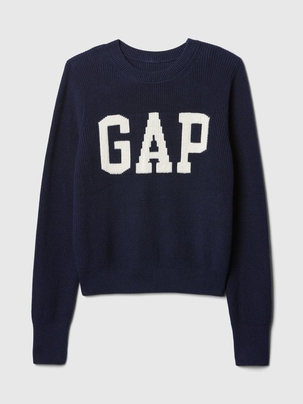 GAP Пуловер с логото на GAP