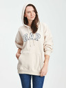 GAP По-дълга суитшърт лого GAP