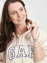 GAP По-дълга суитшърт лого GAP