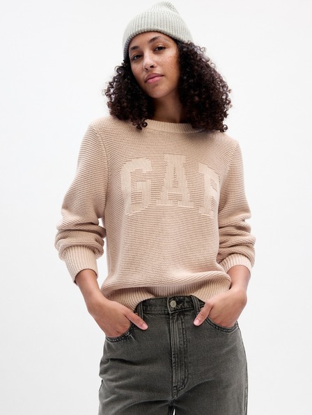 GAP Пуловер с логото на GAP
