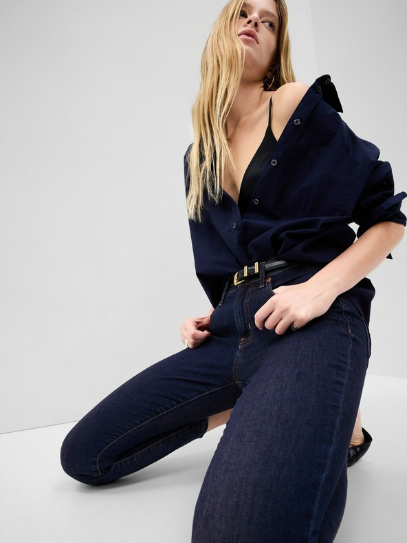 GAP Скини джинси Mid Rise True GAP
