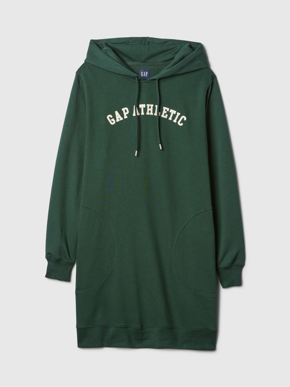 GAP Рокля суитшърт с лого Gap