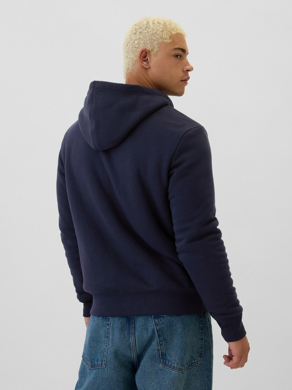 GAP Sherpa суитшърт с лого GAP