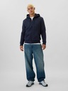 GAP Sherpa суитшърт с лого GAP