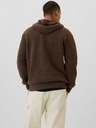 GAP Суитшърт от шерпа с логото на GAP
