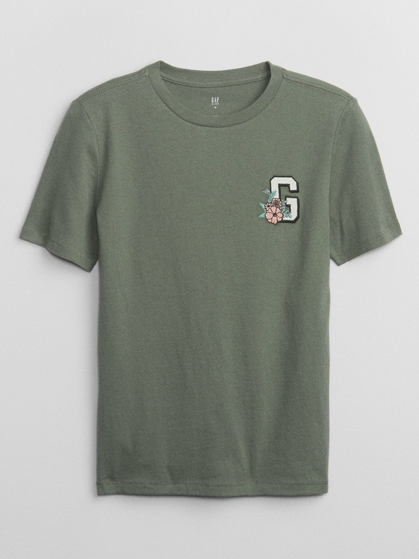 GAP Бебешка тениска с щампа Gap