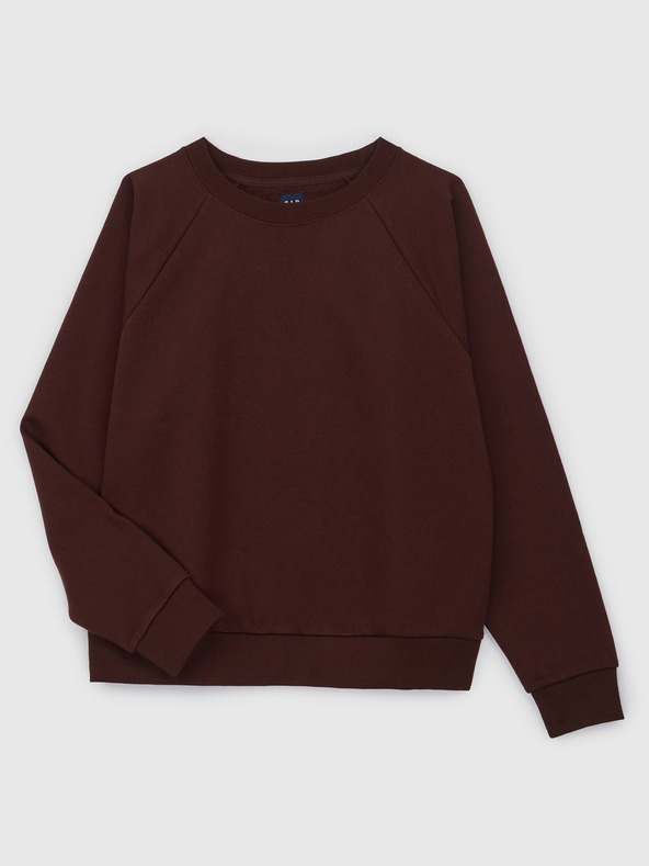 GAP Суитшърт реглан мек полар GAP