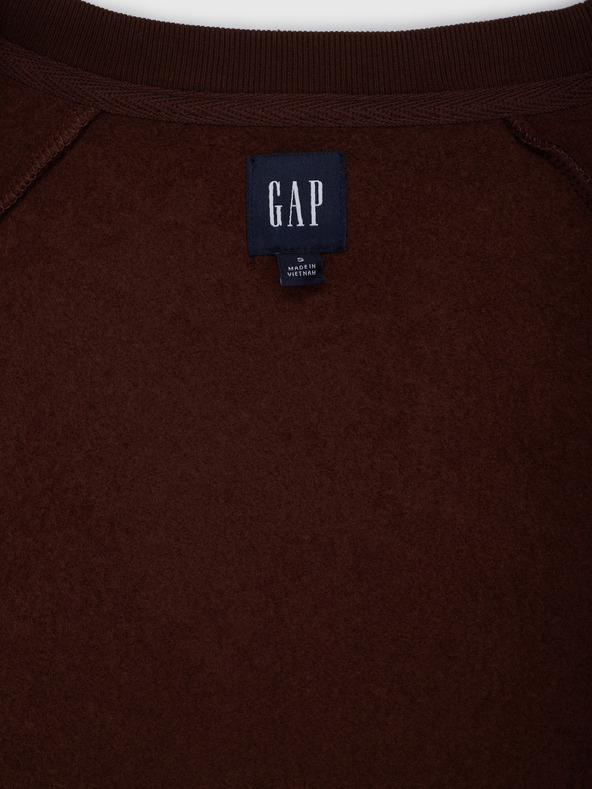 GAP Суитшърт реглан мек полар GAP