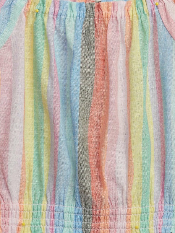 GAP Детски ленен раиран топ GAP