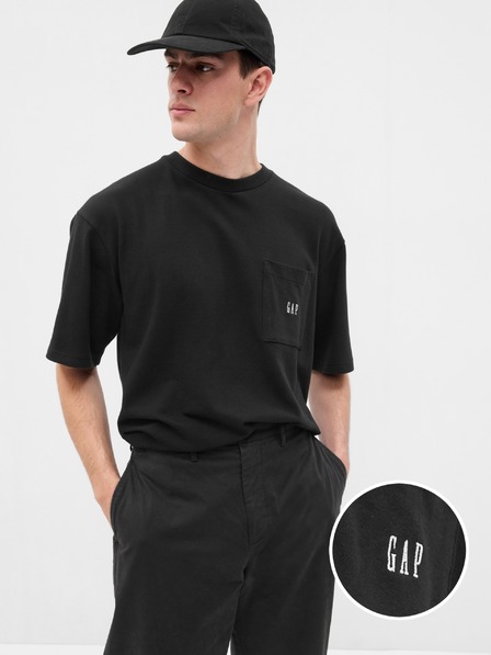 GAP Oversize тениска pique GAP