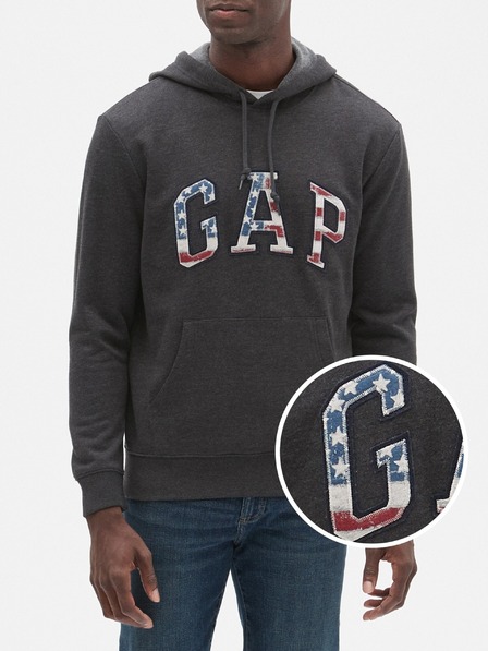 GAP Суитшърт GAP лого