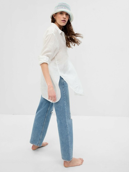 GAP Дълга ленена риза GAP