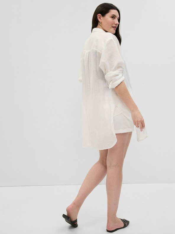 GAP Дълга ленена риза GAP