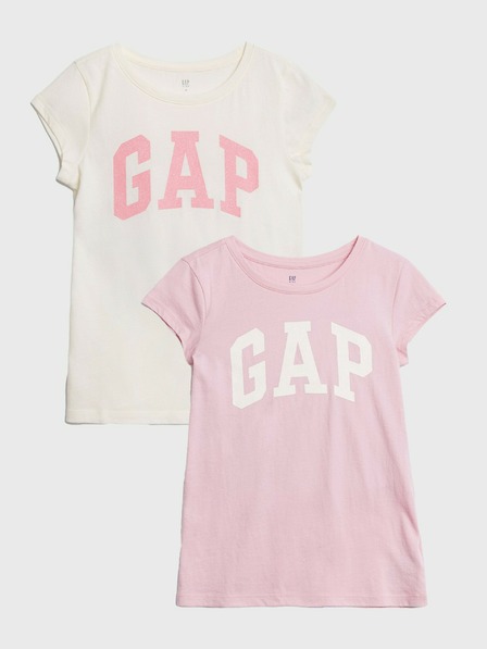 GAP Детски тениски GAP лого, 2 броя