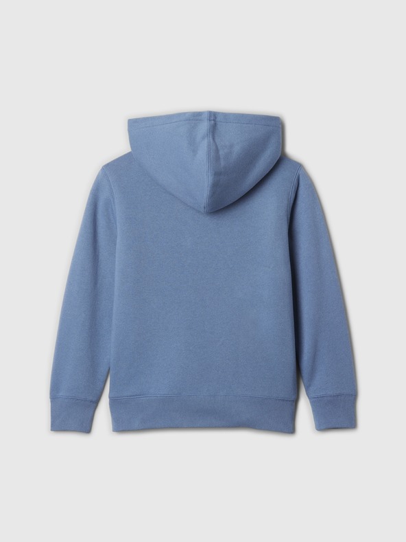 GAP Бебешки суитшърт от шерпа с логото на GAP
