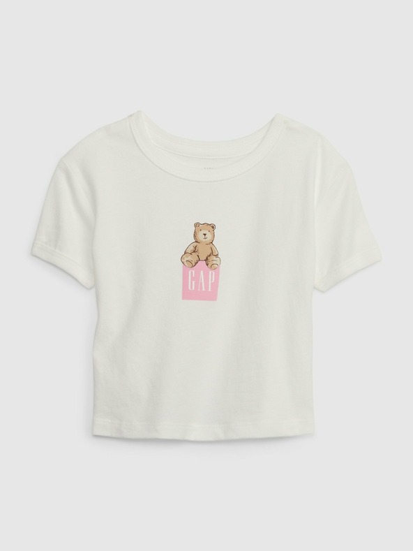 GAP Детска тениска с мече GAP