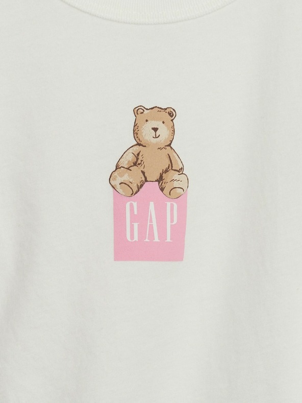 GAP Детска тениска с мече GAP