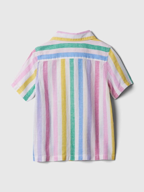 GAP Бебешка раирана риза GAP