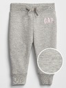 GAP Бебешки спортни панталони Fleece с лого Gap GAP