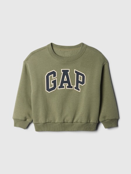 GAP Бебешки суитшърт с големи размери с логото на GAP
