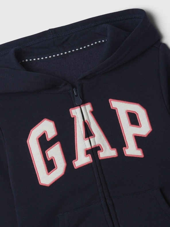 GAP Бебешки суитшърт с логото на GAP
