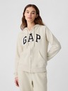 GAP Суитшърт с цип и лого на Gap