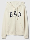 GAP Суитшърт с цип и лого на Gap