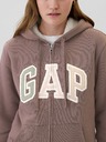 GAP Sherpa суитшърт с лого GAP