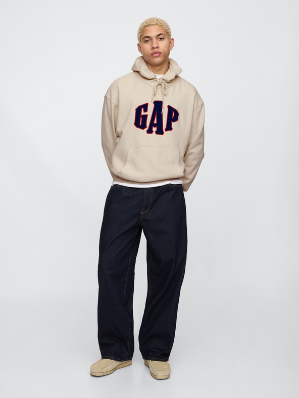 GAP Овърсайз суитчър с логото на GAP