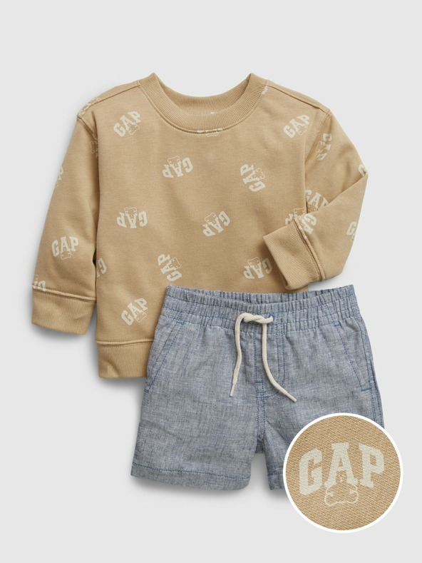 GAP Бебешки комплект с логото на GAP