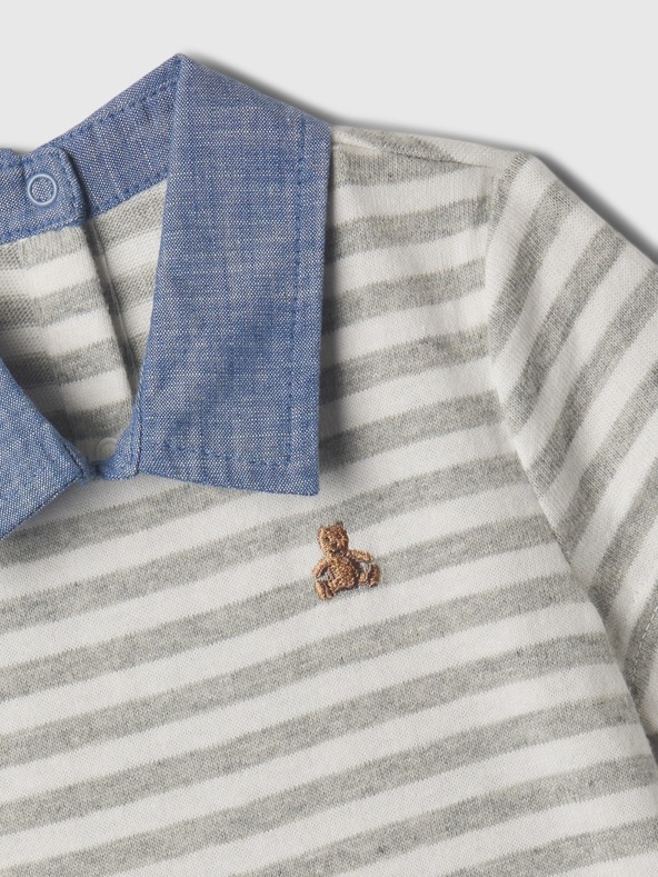 GAP Бебешки раиран гащеризон GAP