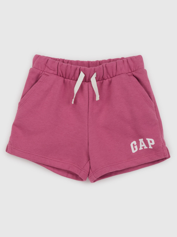 GAP Бебешки шорти с логото на GAP