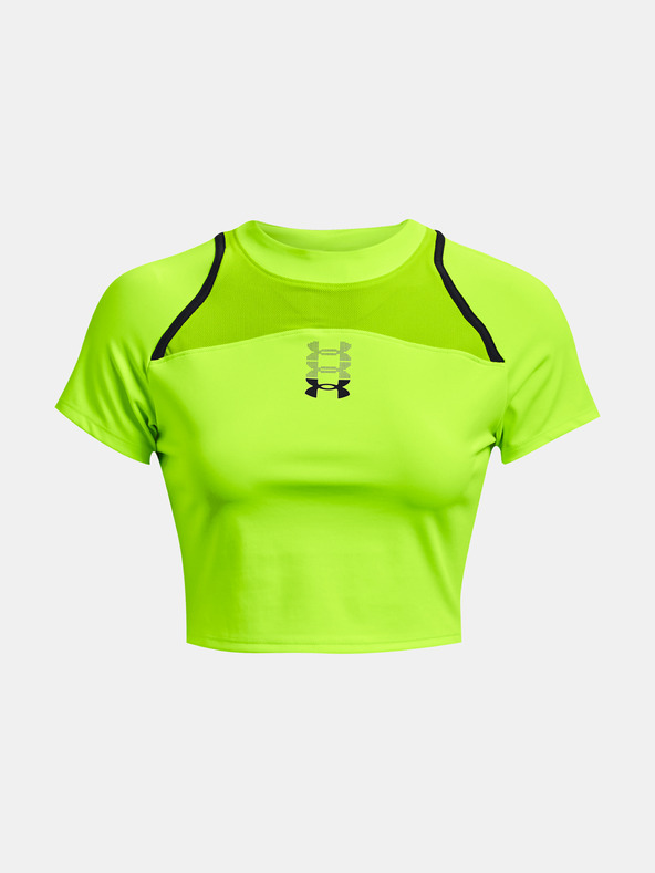 Under Armour Дамска тениска Under Armour UA Run Anywhere Crop SS