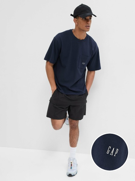 GAP Oversize тениска pique GAP