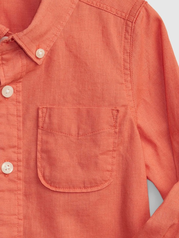 GAP Бебешка ленена риза Gap