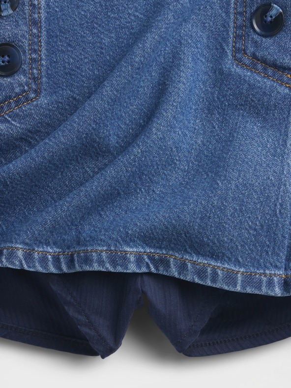 GAP Дънкова пола-шорти Sailor GapStudio by Zac Posen GAP