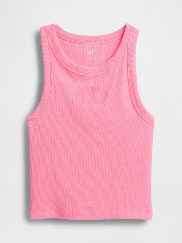 GAP Ребрест потник с лого на GAP