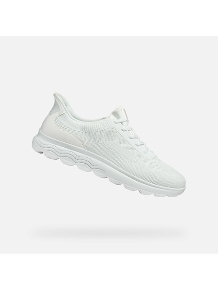 Geox Бели мъжки маратонки Geox Spherica Plus
