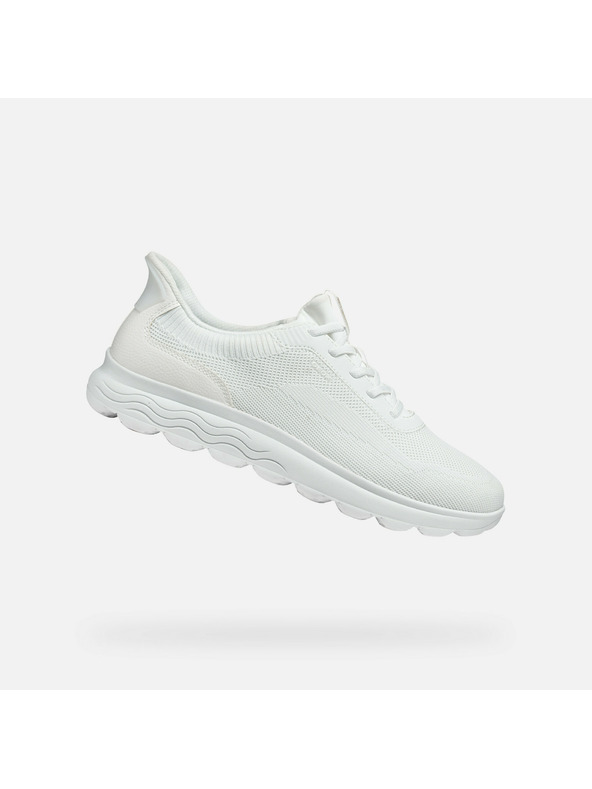 Geox Бели мъжки маратонки Geox Spherica Plus