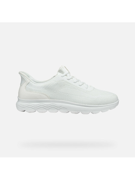 Geox Бели мъжки маратонки Geox Spherica Plus